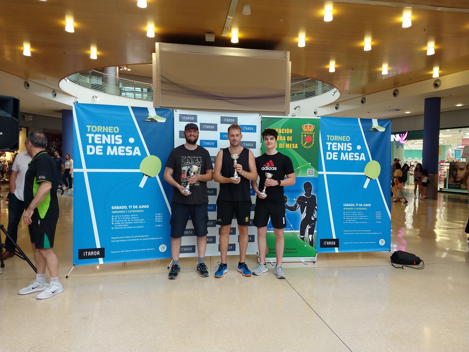 Éxito del Torneo de Tenis de Mesa en Itaroa, organizado por Oberena